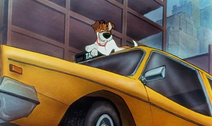 dodger-riding-on-a-taxi-in-oliver-and-company.jpg